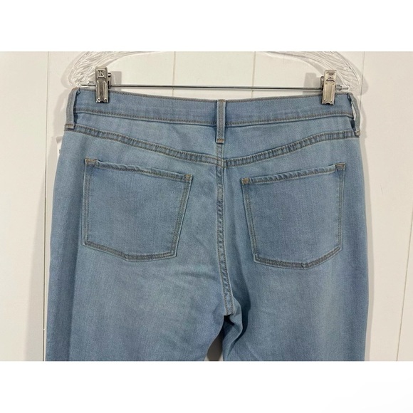 NWT Old Navy Boys Denim Blue Jeans Sz 18 Boot-Cut Adjustable Waist Built Tough - Picture 4 of 10